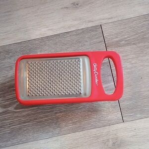 Red Grater with Handle